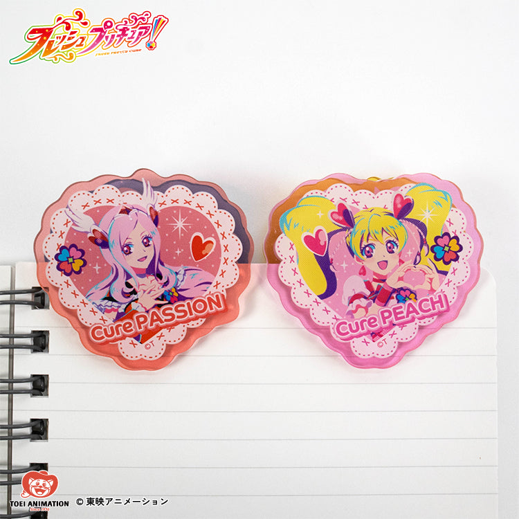 フレッシュプリキュア！ コラボ アクリルクリップ2P