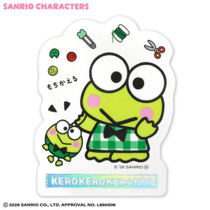 サンリオキャラクターズ ステッカー(クリア) happy friendships
