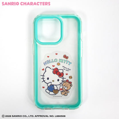 サンリオキャラクターズ ステッカー(クリア) happy friendships