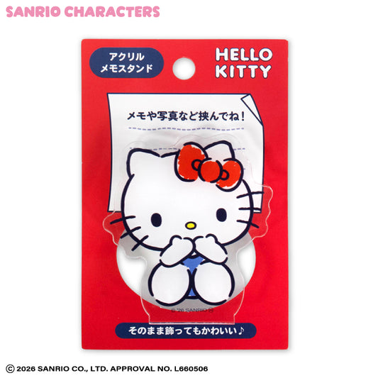 サンリオキャラクターズ アクリルメモスタンド