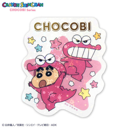 クレヨンしんちゃん チョコビシリーズ コラボ ステッカー(クリア)