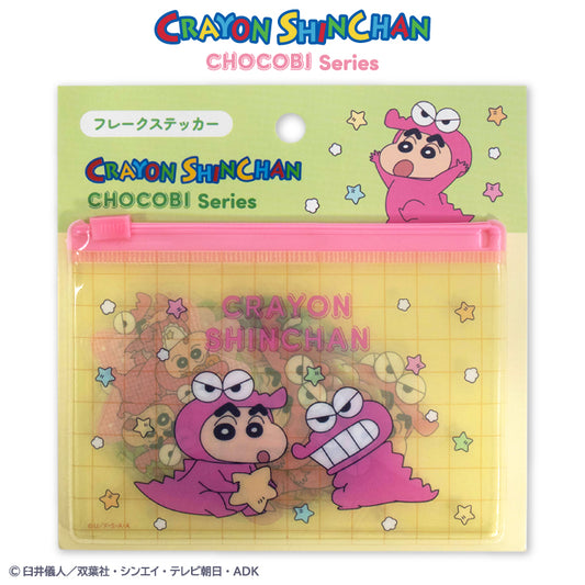 クレヨンしんちゃん チョコビシリーズ コラボ フレークステッカー