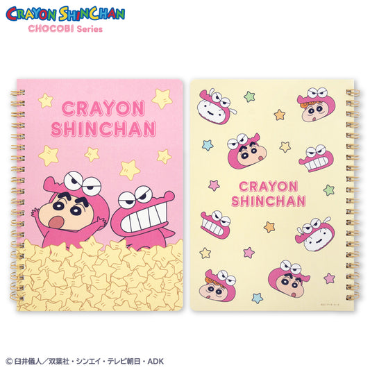 クレヨンしんちゃん チョコビシリーズ コラボ B6リングノート