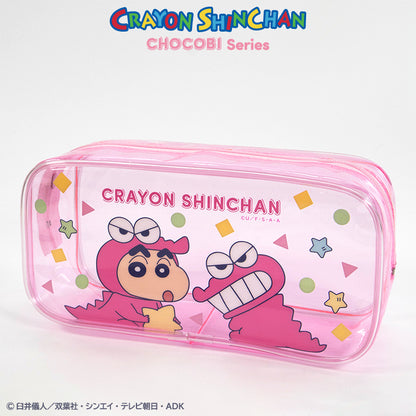 クレヨンしんちゃん チョコビシリーズ コラボ クリアペンケース