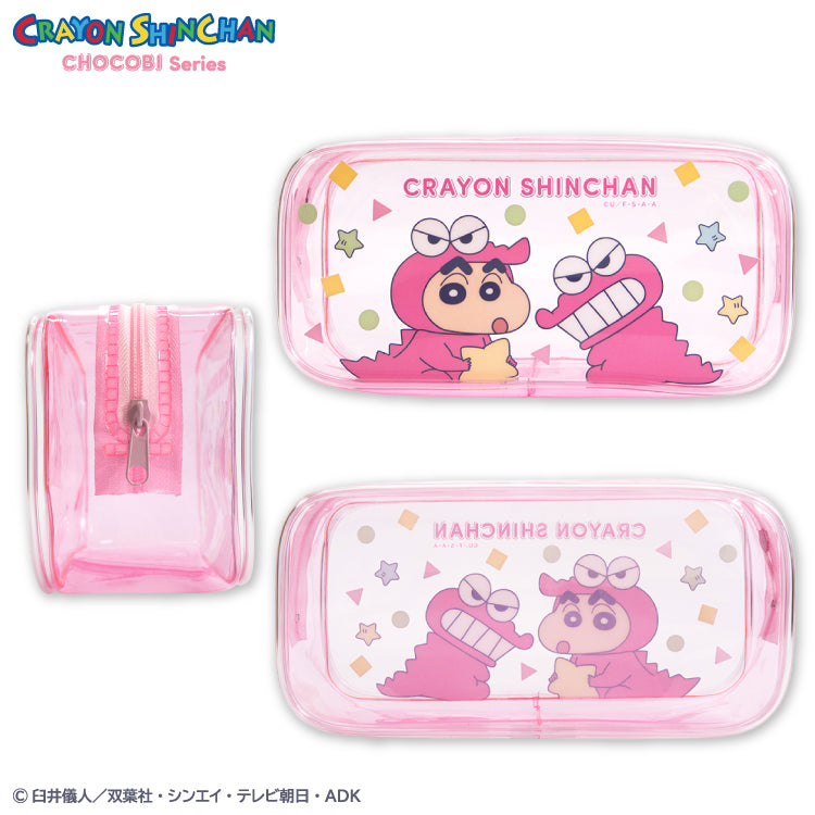 クレヨンしんちゃん チョコビシリーズ コラボ クリアペンケース