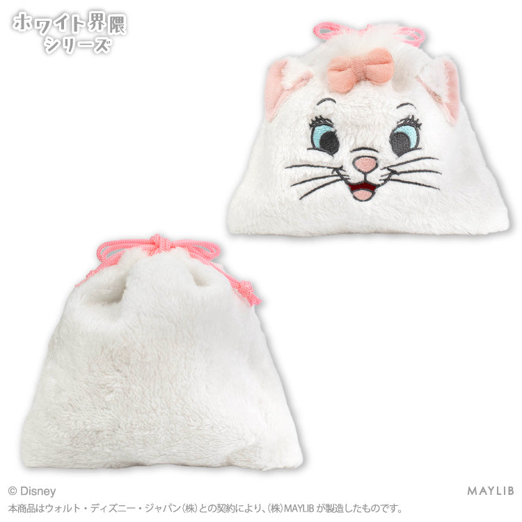 ディズニーホワイト界隈 ふわふわ巾着