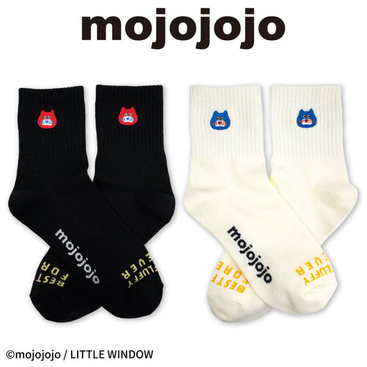 mojojojo コラボ クルーソックス
