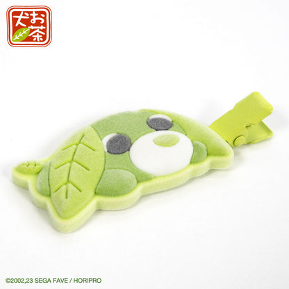 お茶犬 コラボ フロッキー前髪クリップ