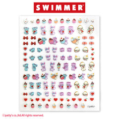 SWIMMER コラボ ネイルパーツシール