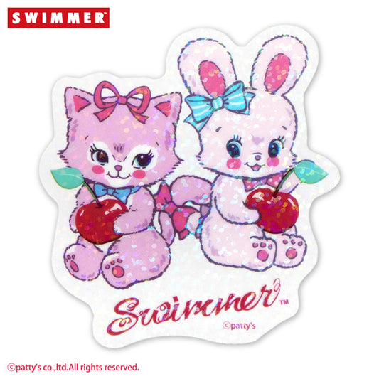 SWIMMER コラボ ステッカー(クリア)