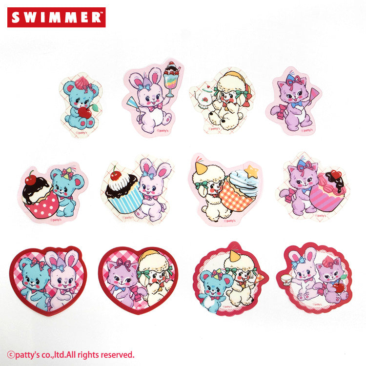 SWIMMER コラボ フレークステッカー