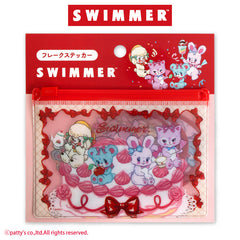 SWIMMER コラボ フレークステッカー
