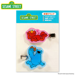 セサミストリート アクリル前髪クリップ