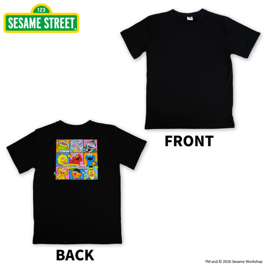 セサミストリート バックプリントTシャツ