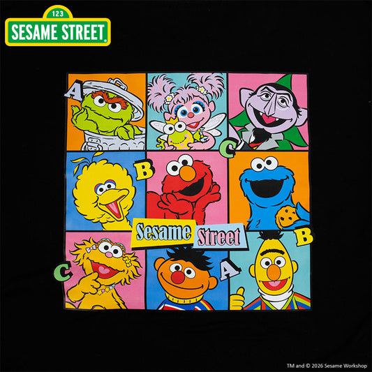 セサミストリート バックプリントTシャツ