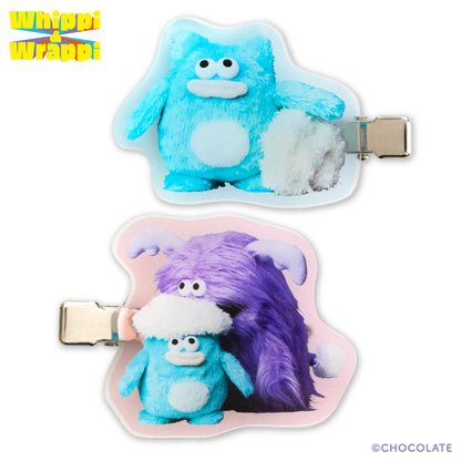 ホイッピ&ラッピ コラボ アクリル前髪クリップ