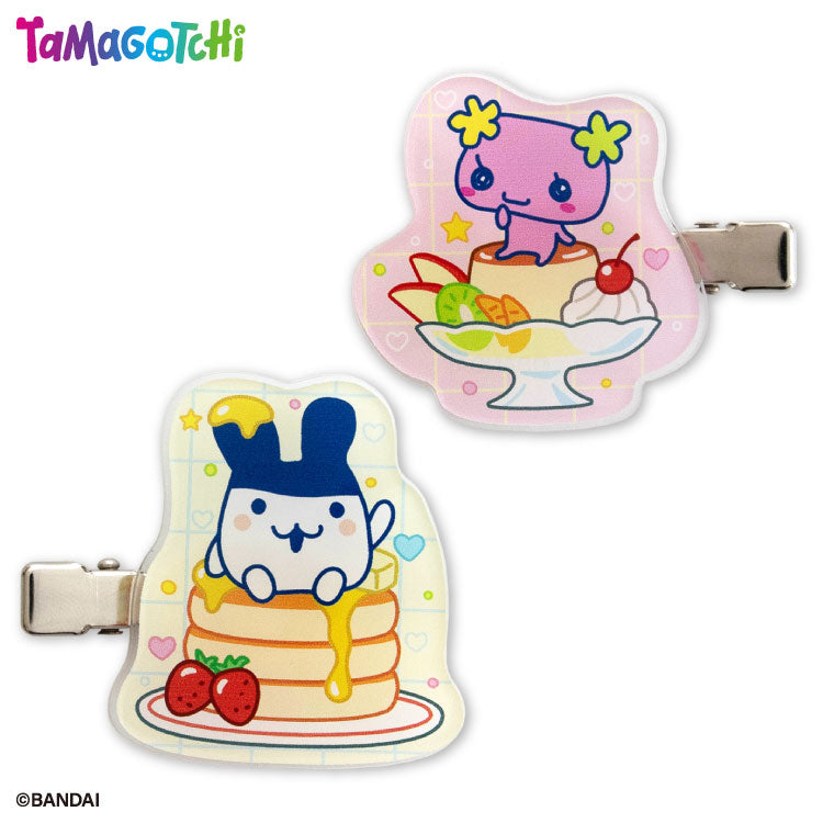たまごっち コラボ アクリル前髪クリップ