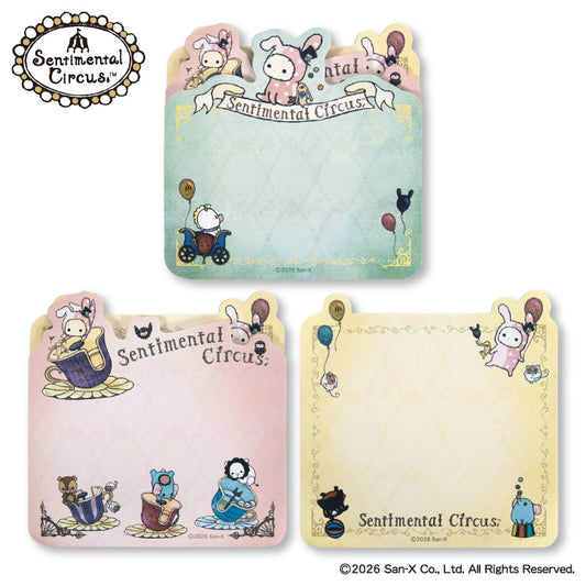 【予約販売】センチメンタルサーカス コラボ ダイカットメモ