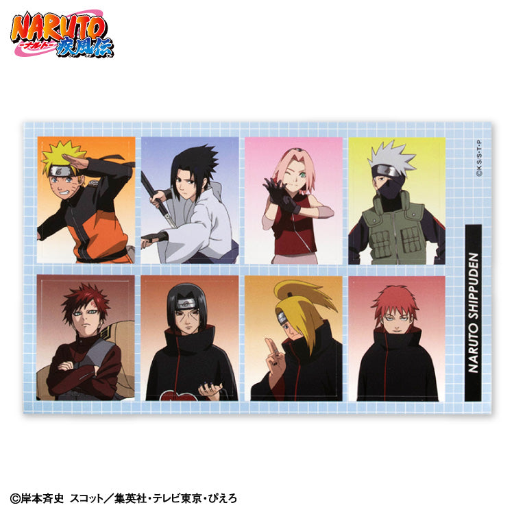 【予約販売】NARUTO-ナルト- 疾風伝 証明写真風ステッカー