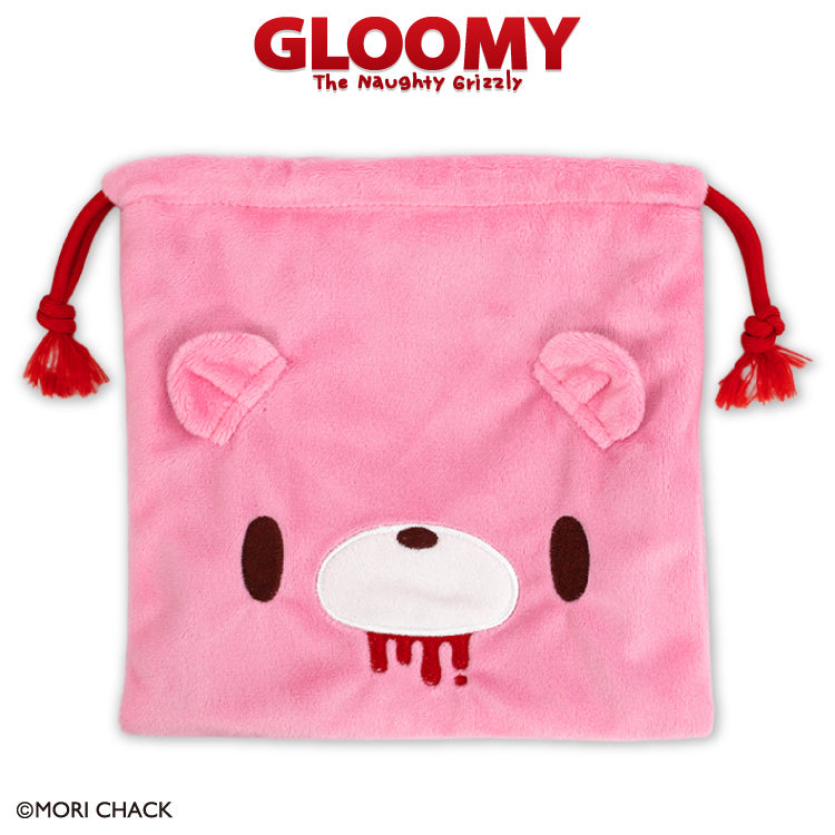 【予約販売】いたずらぐまのグルーミー ふわふわ巾着