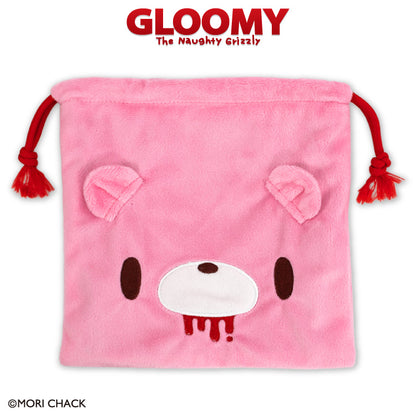 【予約販売】いたずらぐまのグルーミー ふわふわ巾着