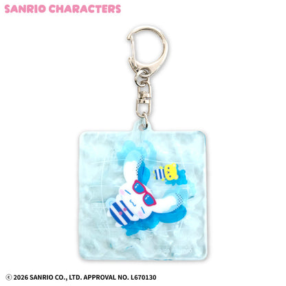 サンリオキャラクターズ 水面アクリルキーホルダー
