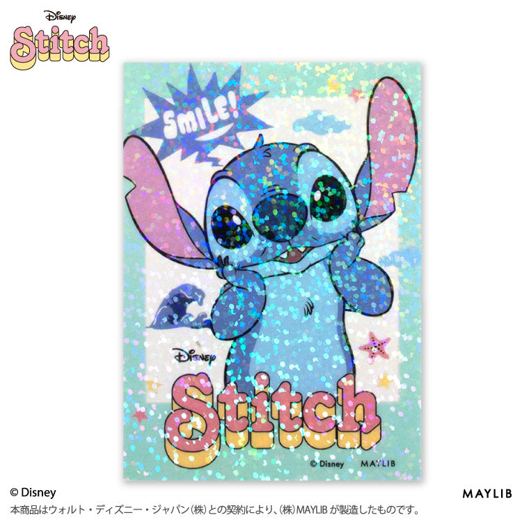 【予約販売】スティッチ ステッカー(クリア)