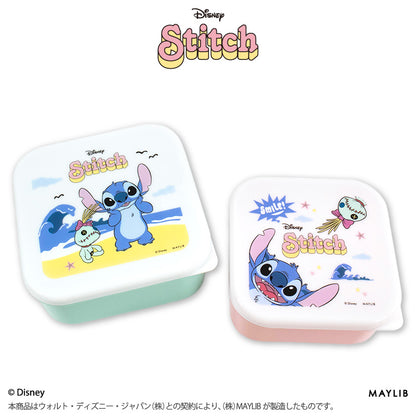 【予約販売】スティッチ フードコンテナ2P