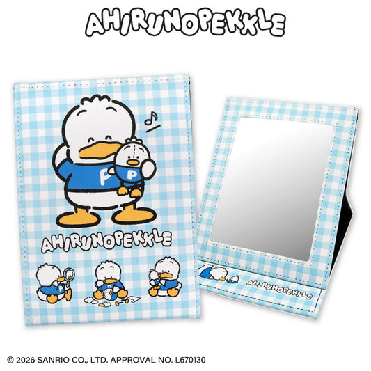 【予約販売】あひるのペックル 折り畳みミラー