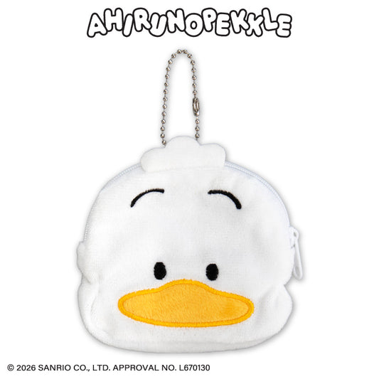 【予約販売】あひるのペックル ダイカットポーチ