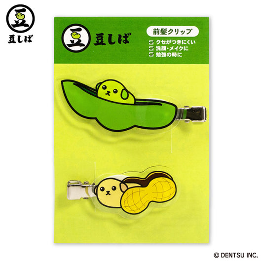 【予約販売】豆しば アクリル前髪クリップ
