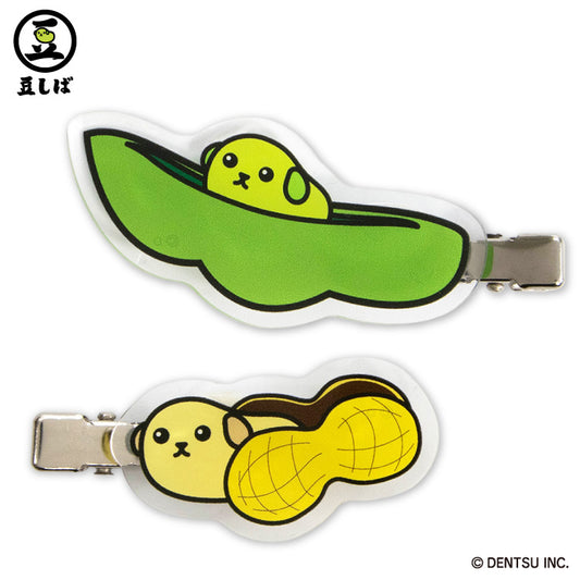 【予約販売】豆しば アクリル前髪クリップ