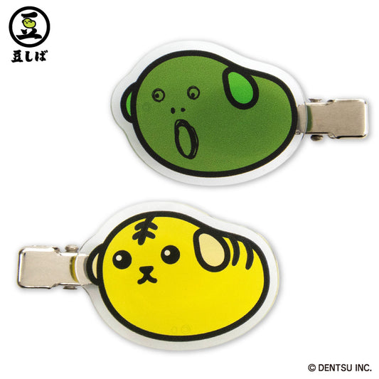 【予約販売】豆しば アクリル前髪クリップ