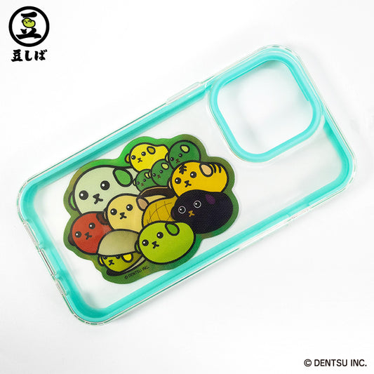 【予約販売】豆しば ステッカー(ホログラム)
