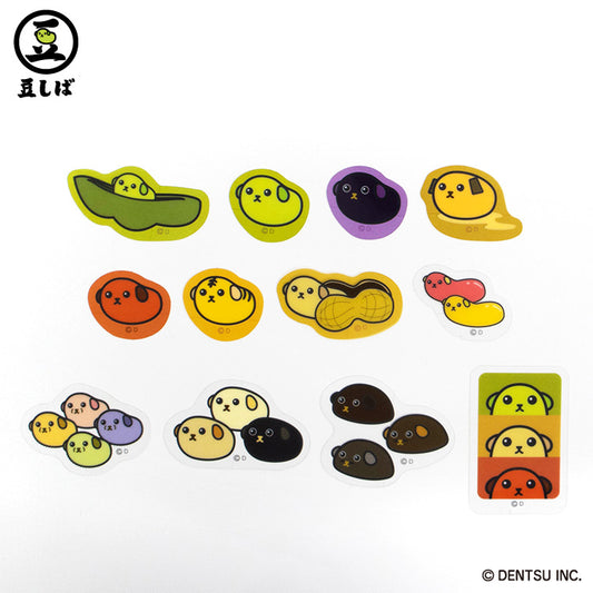 【予約販売】豆しば フレークステッカー