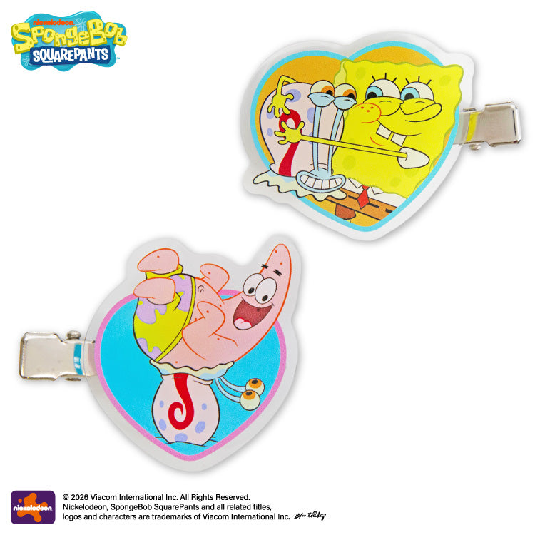 【予約販売】スポンジ・ボブ アクリル前髪クリップ