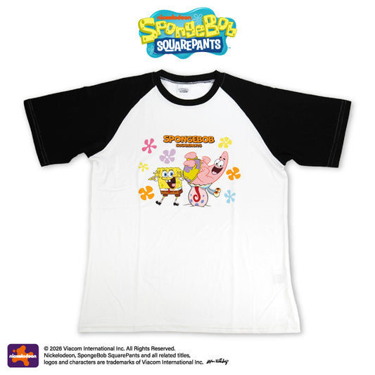 【予約販売】スポンジ・ボブ ラグランTシャツ