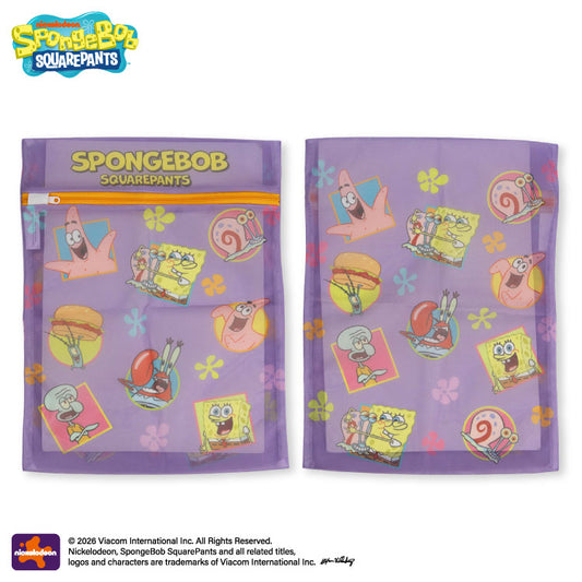 【予約販売】スポンジ・ボブ 洗濯ネット2P