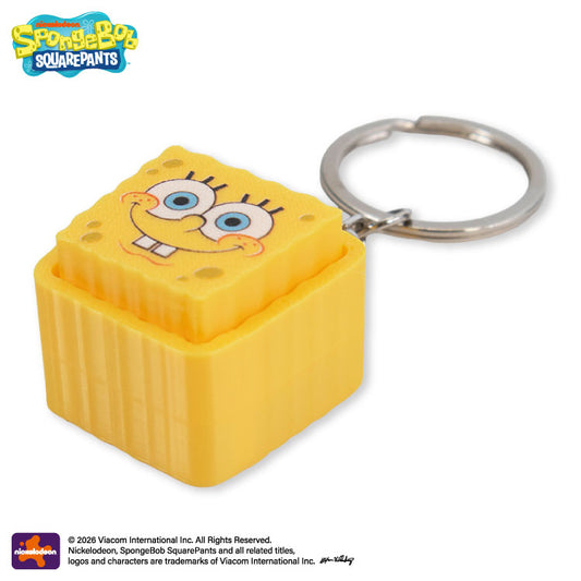 【予約販売】スポンジ・ボブ ダイカットキートップキーホルダー
