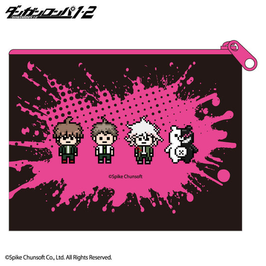 【予約販売】ダンガンロンパ１・２ Reload フラットポーチ