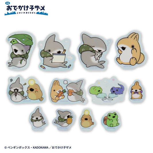 【予約商品】おでかけ子ザメ フレークステッカー