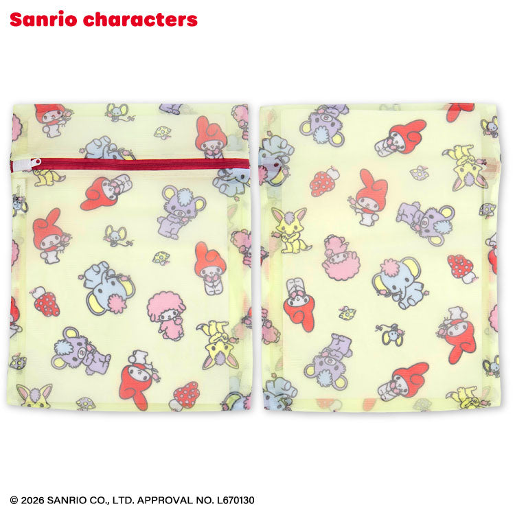 【予約商品】サンリオキャラクターズ レトロデザイン 洗濯ネット2P