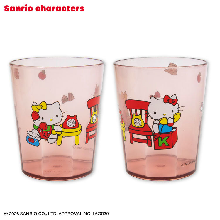【予約商品】サンリオキャラクターズ レトロデザイン プラコップ