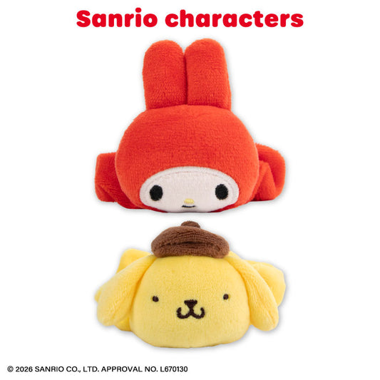【予約商品】サンリオキャラクターズ レトロデザイン ぬいぐるみヘアゴム