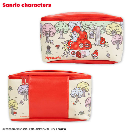 【予約商品】サンリオキャラクターズ レトロデザイン バニティポーチ