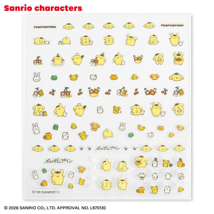 【予約商品】サンリオキャラクターズ レトロデザイン ネイルパーツシール