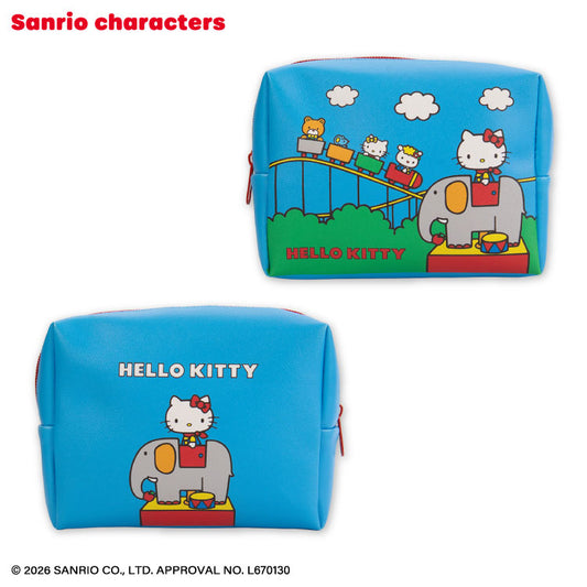 【予約商品】サンリオキャラクターズ レトロデザイン 箱型ポーチ