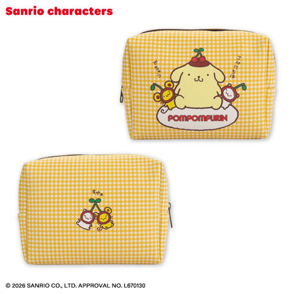 【予約商品】サンリオキャラクターズ レトロデザイン 箱型ポーチ