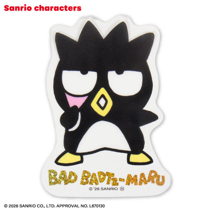 【予約商品】サンリオキャラクターズ レトロデザイン ステッカー(クリア)