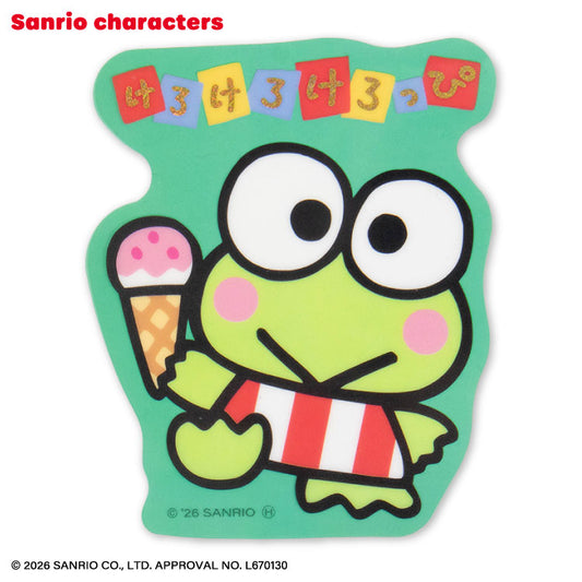 【予約商品】サンリオキャラクターズ レトロデザイン ステッカー(クリア)